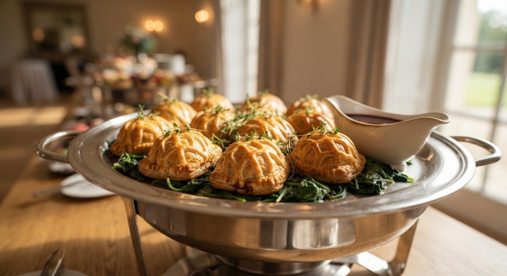 Mini Boeuf Wellington et Feuilletés Chauds Traiteur