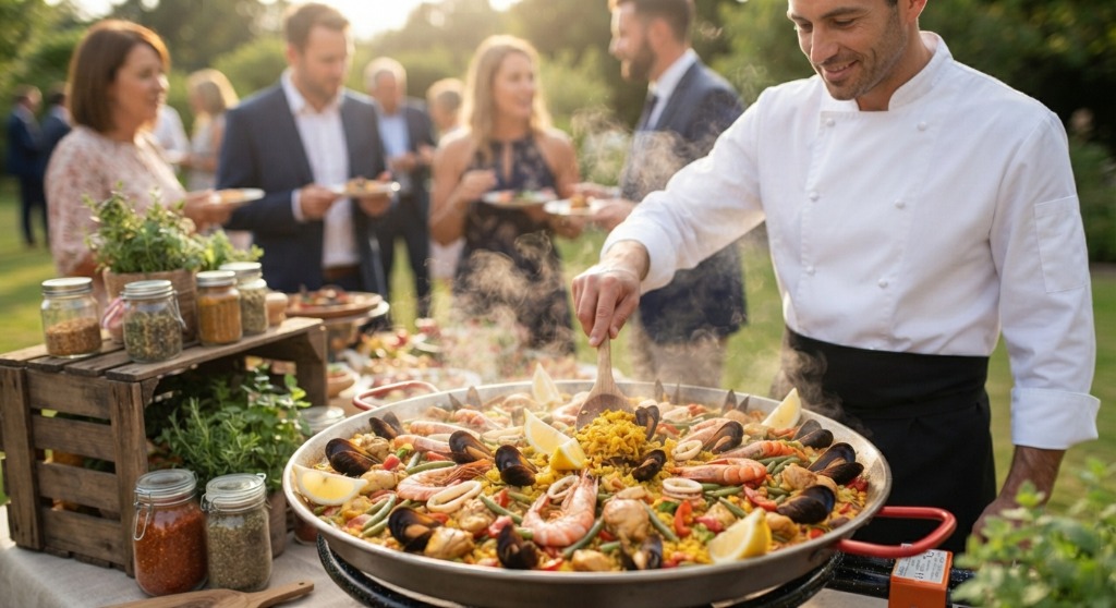 Animation Live Cooking et Menus sur mesure